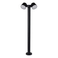 Justerbar stående utomhuslampa Penny - svart med integrerad LED
