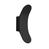 Designad utomhusvägglampa Stormy - svart med integrerad LED
