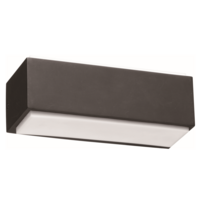 Utomhusvägglampa Pixie med integrerad LED - svart