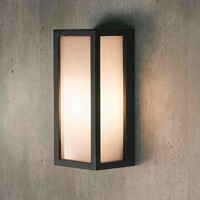 Utomhusvägglampa Calvin svart