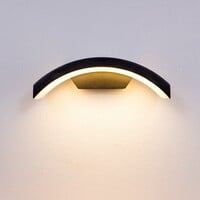 Design vägglampa utomhus Vic - svart