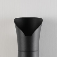 Designad utomhusvägglampa Olympus - svart med integrerad LED