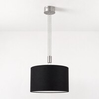 Modern pendellampa Hazel med 3-stegs dimbara LED - satinerad nickel