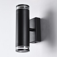 Industriell vägglampa Yara - mattsvart