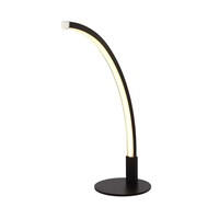 Designad bordslampa Finn i svart med integrerad LED
