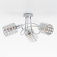 Designad taklampa Hera med tre lampor