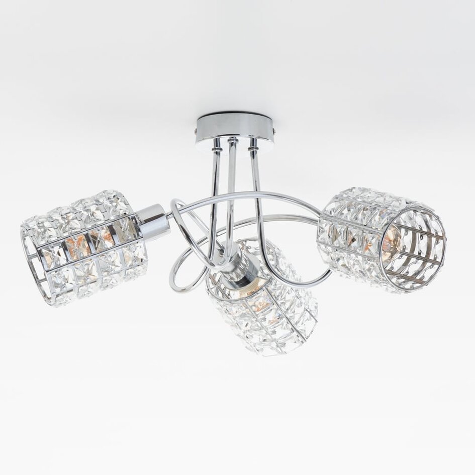 Design taklampa med 3 spotlights - Hera