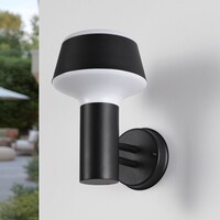 Industriell utomhusvägglampa Magnus - svart