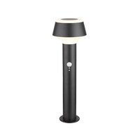 Stående utomhuslampa Jay med sensor - svart