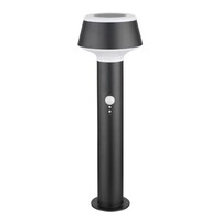 Stående utomhuslampa Jay med sensor - svart