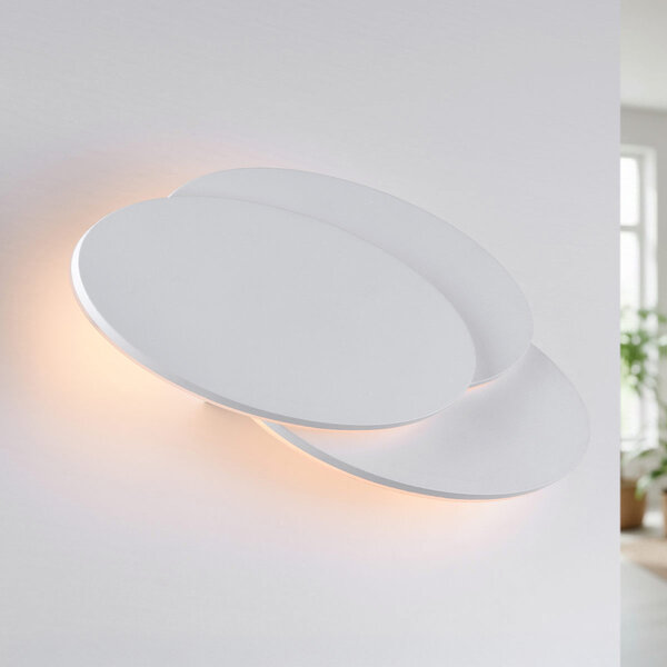 Design vägglampa Haarlem - vit