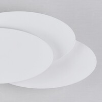 Designad vägglampa Haarlem i vitt