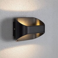 Modern vägglampa Essen - svart