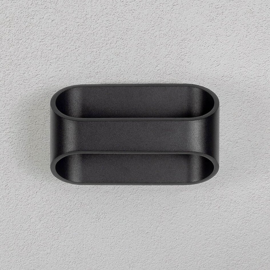 Modern vägglampa Essen - svart