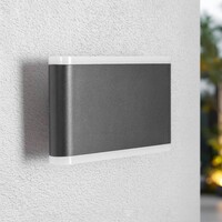 Utomhusvägglampa Hannover med integrerad LED - svart
