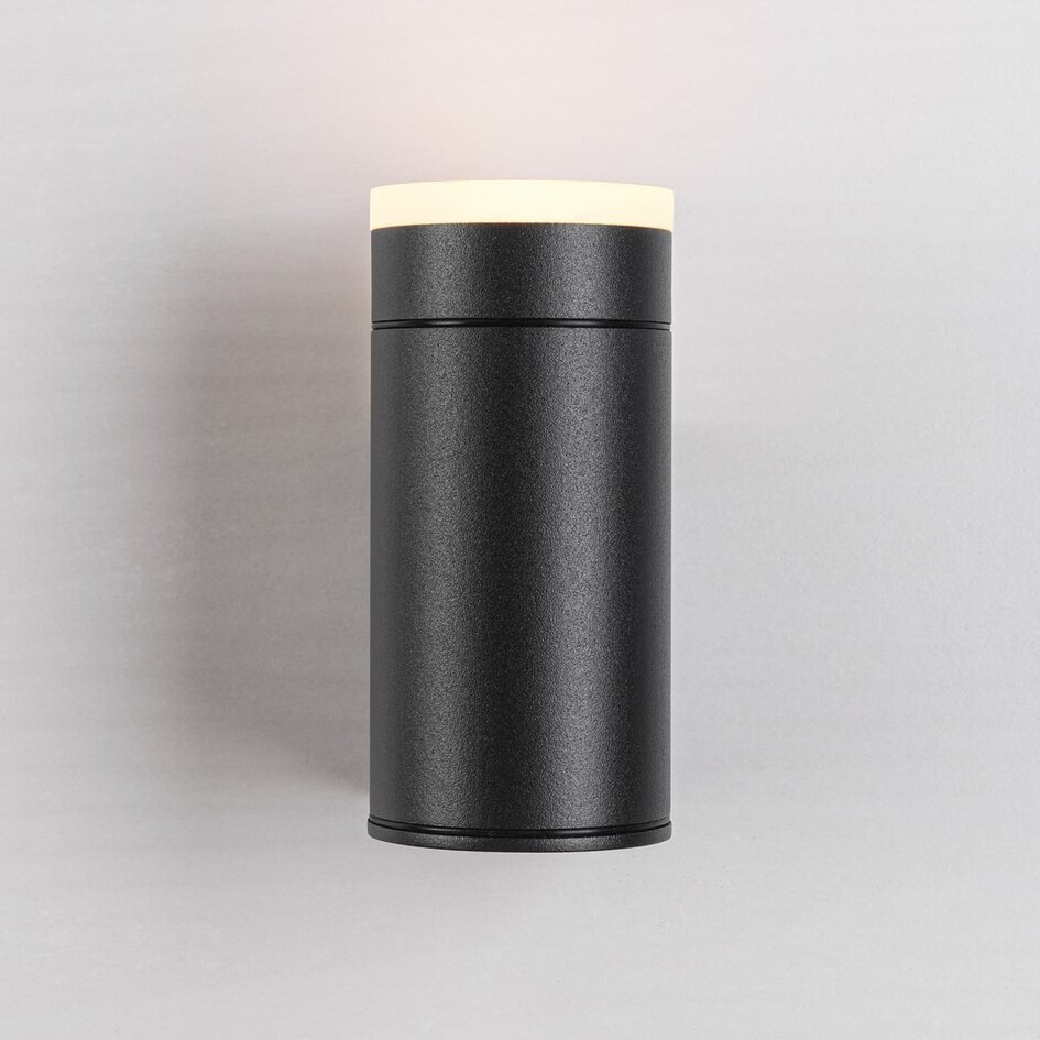 Modern utomhusvägglampa Iris - svart