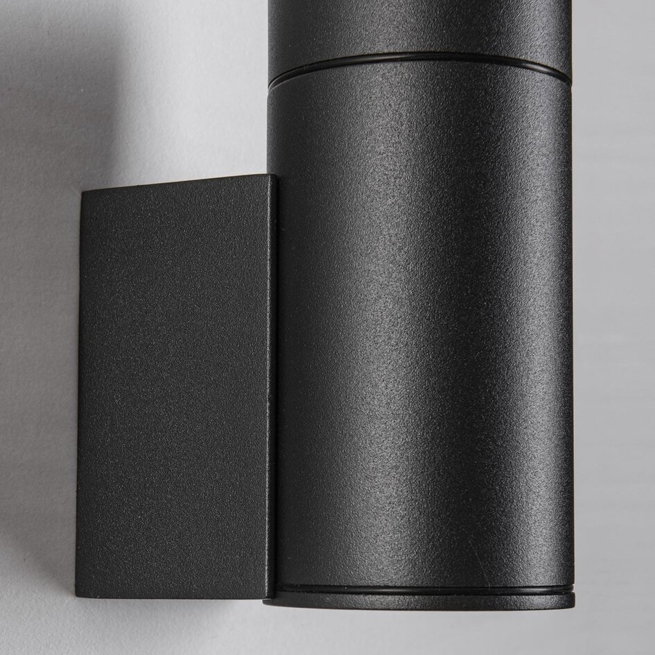 Modern utomhusvägglampa Iris - svart