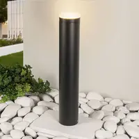 Modern stående utomhuslampa Felix - 50 cm svart med integrerad LED