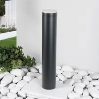 Modern stående utomhuslampa Felix - 50 cm svart med integrerad LED