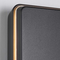 Design vägglampa Will utdragbar - svart