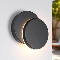 Design vägglampa Muriel utdragbar - svart