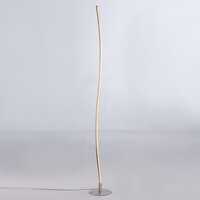 Golvlampa Raphael med integrerad LED och fotdimmer
