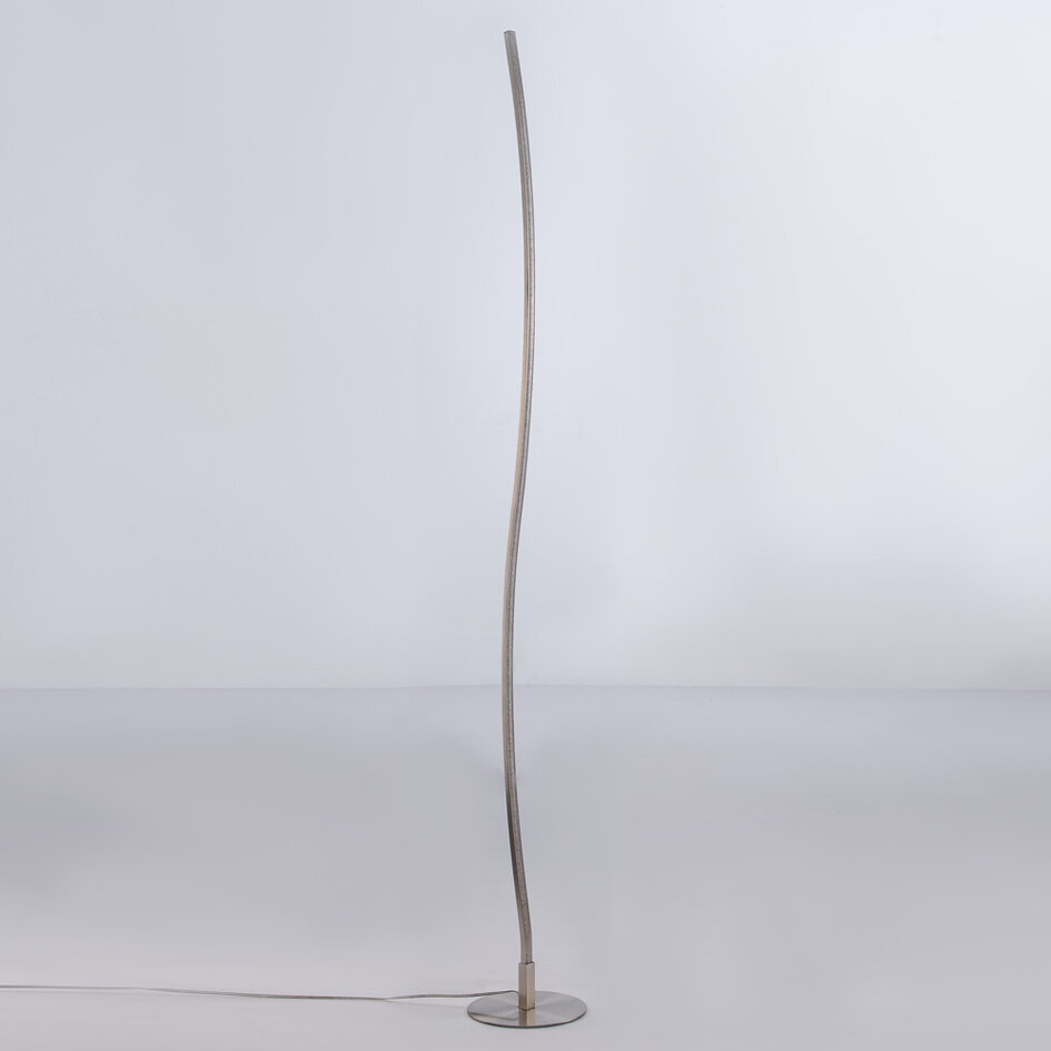 Golvlampa Raphael med integrerad LED och fotdimmer