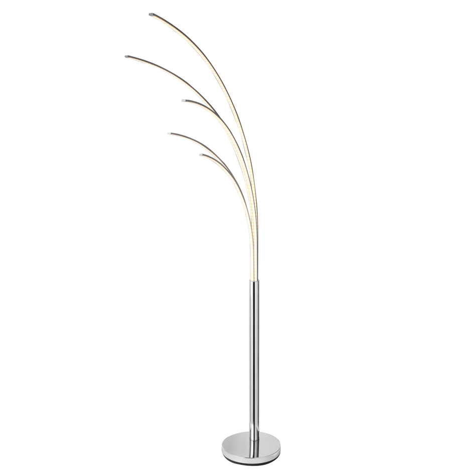 Golvlampa Louis med integrerad LED och dimmer