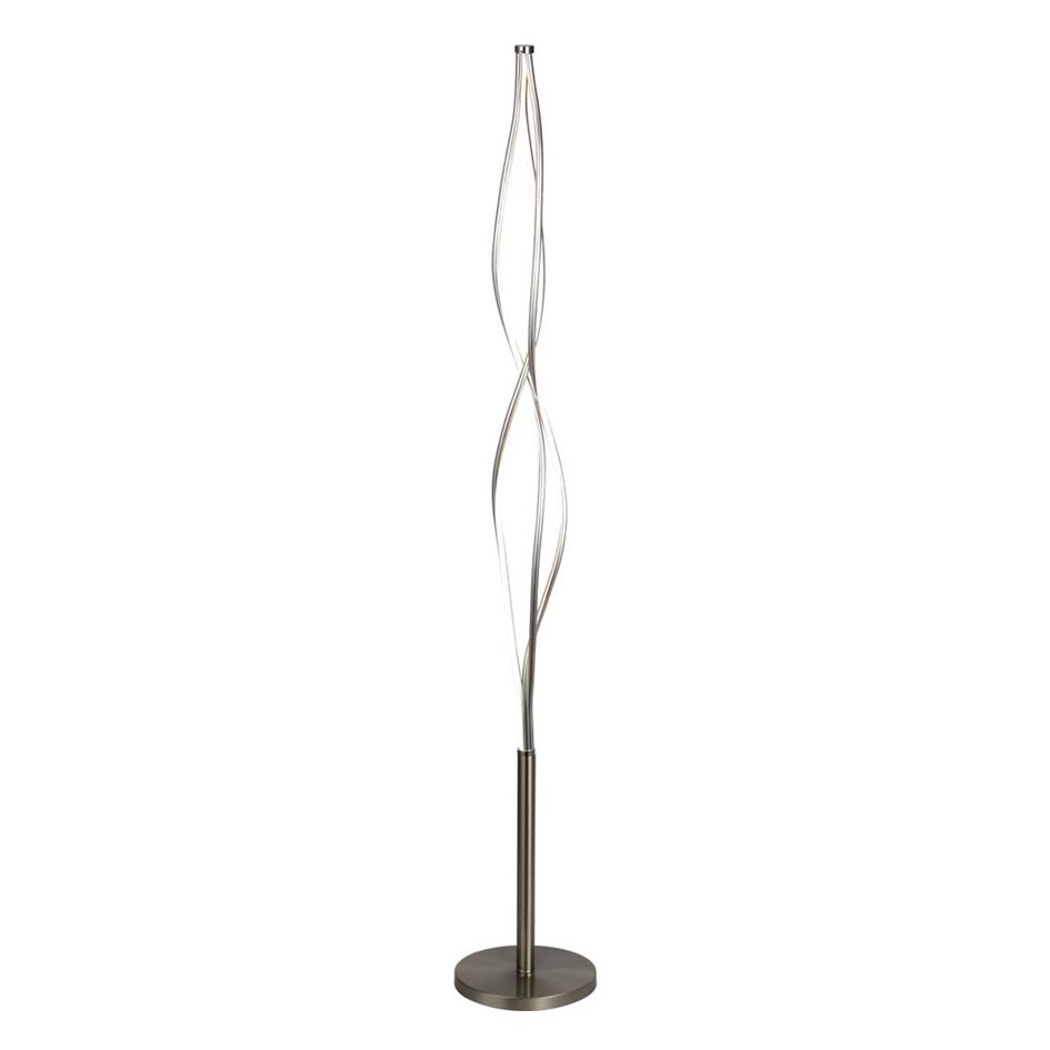 Golvlampa August med integrerad LED och 3-stegs dimfunktion