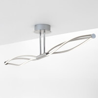 Designad taklampa Doris med integrerade lysdioder, 3-stegs dimbar