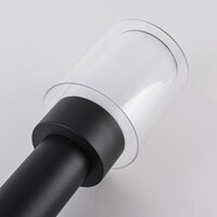 Stående utomhuslampa Baxie - svart