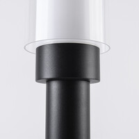 Stående utomhuslampa Baxie - svart