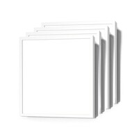 Set med 4 x LED-paneler 60 x 60 cm, 36W, 4000K, 100 lm/W