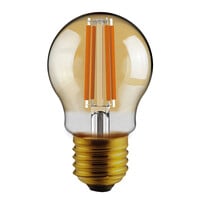 2,5W filamentlampa, 2200K, bärnstensfärgat glas, Ø45mm, 3-stegs dimbar