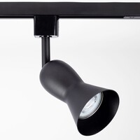 Set med 1-fas skensystem på 1,5 meter och Elle-spotlights, svart