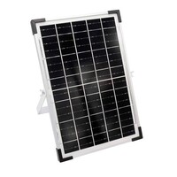 Solcellsdriven ljusslinga 30 meter med 40 lampor, 10W solpanel