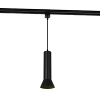 1-fas skenpendelrörlampa Lenn - svart