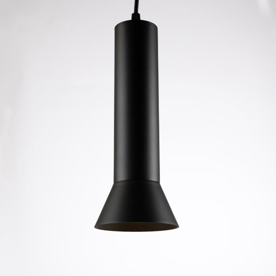 1-fas skenpendelrörlampa Lenn - svart