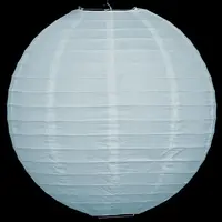 Ljusblå nylonlampion för utomhusbruk