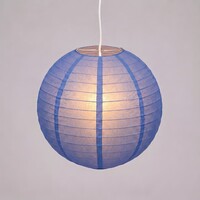 Mörkblå nylonlampion för utomhusbruk