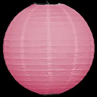 Rosa nylonlampa för utomhusbruk
