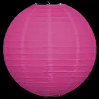 Fuchsia rosa nylonlampion för utomhusbruk