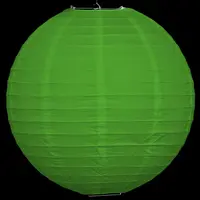 Grön nylonlampion för utomhusbruk