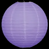 Lila nylonlampion för utomhusbruk