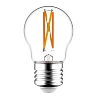 E27 LED-lampa, Ø45mm, 4.5W, 2700-2500-2200K, 3-stegs dimbar