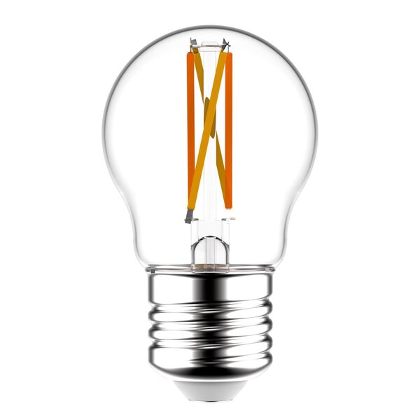 E27 LED-lampa, Ø45mm, 4.5W, 2700-2500-2200K, 3-stegs dimbar