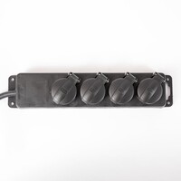 Professionell grenkontakt för utomhusbruk IP44 med kabeltjocklek 3x2,5mm²