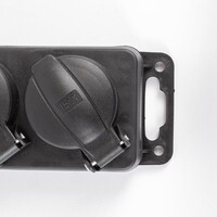 Professionell grenkontakt för utomhusbruk IP44 med kabeltjocklek 3x2,5mm²