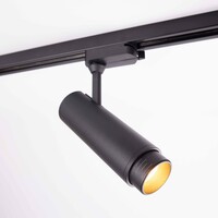 Set med 1-fas skensystem på 3 meter och Jules-spotlights, svart