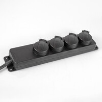 Grenuttag för utomhusbruk IP44 med kabeltjocklek på 3x1,5mm²